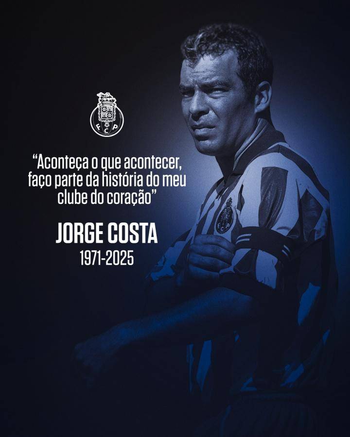 欧冠波尔图欧冠冠军队长若热-科斯塔心脏骤停抢救无效离世